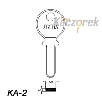 JMA 209 - klucz surowy - KA-2